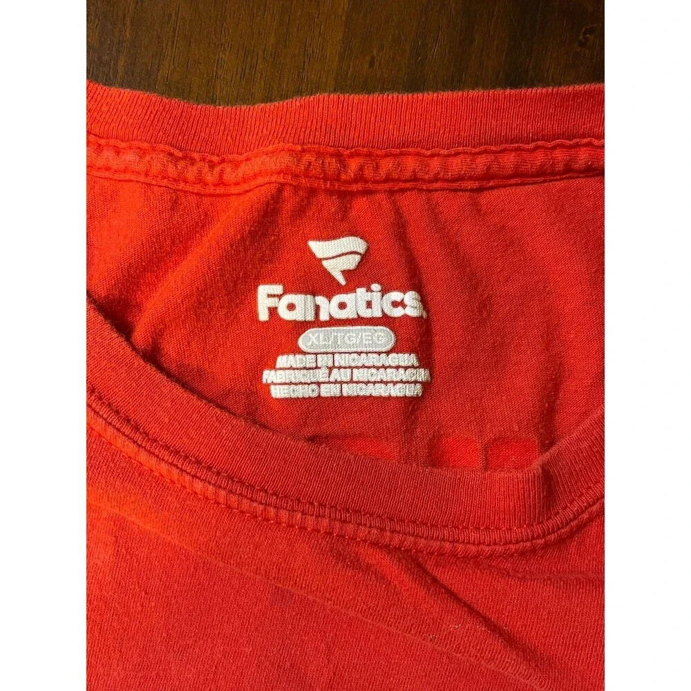 Fanatics Kansas City Chiefs Patrick Mahomes #15 NFL Red Shirt Men's XL